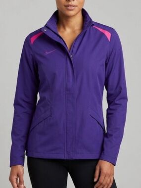 Nike Storm fit ADV Golf Jacket Womens Size medium Lightweight Coat